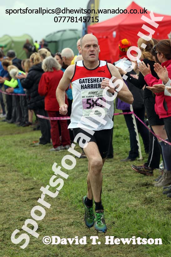 Senior mens Start Fitness North Eastern Harrier League, Tanfield, County Durham. Photo: David T. Hewitson/Sports for All Pics